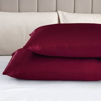 Dvodijelni set svilene jastučnice za kosu i kožu, prirodni jastuk