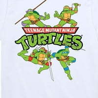 Tinejdžer Mutant Ninja kornjače - Ninja kornjače - grafička majica malih majica i mlade kratkih rukava