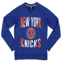 Outstuff NBA omladinski klinac New York Knicks Performanse Fleece Duksera iz vrata posade