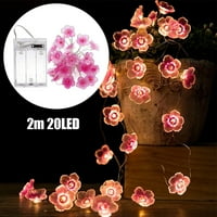 LED Cherry Cvjetovi za cvijeće String svjetla LED bajka Xmas Party Decoration