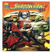 Zadnja Shadowhawk 3-D, vf; Knjiga stripa za slike