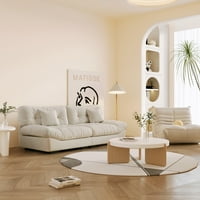 Magic Home 89 Cloud Sofa, moderan baršun kauč, kauč sa 3 sjedala za dnevni boravak, stan i mali prostor,