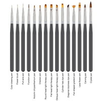 Japanski olovka za nokte u boji crtanje žičane olovke za laganu terapiju olovkom za nokte za nokte