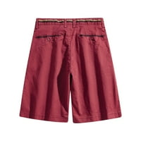 Auroural muški kratke hlače Muške plus veličine Teretne kratke hlače Multi-džepovi opuštene ljetne hlače