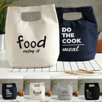 Ksiaobai torbe za ručak izolirana toplinska ručica dizajn prikladno koristiti torbicu za ručak u kancelariji