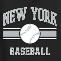 Wild Bobby Grad New York NY bejzbol Fantasy Fan Sports Majica dugih rukava, crna, srednja