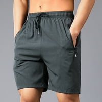 Mala godina posteljina kratke hlače Muški sport Brzo sušenje svilene navode print kratke hlače za lijepljenje