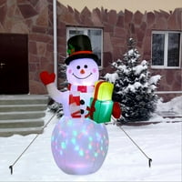 Alloet Božićni snjegović na napuhavanje proof-dokaz za unutarnju vanjsku vrtu