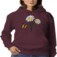 Leptiri i marjetice. Hoodie žene -Image by Shutterstock, ženska velika