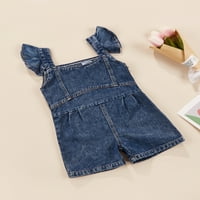 Hirigin Girls Denim Rompers SOLD COLOR SQUARE STANDS THEASS