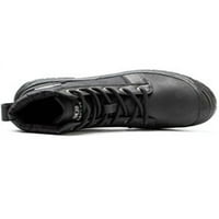 Woobring žene muškarci Radne čizme za zaštitu otporna na klizanje čipka za čipku sigurnosne cipele Industrijski