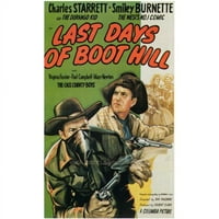 Posteranzi Mov Posljednje dane Boot Hill Movie Poster - In