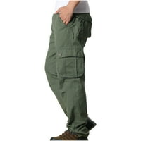 Giligiliso College Your Adult modne muške gaćice, ležerne multi džepne ravno hlače na otvorenom na otvorenom napadačke hlače Sportske hlače