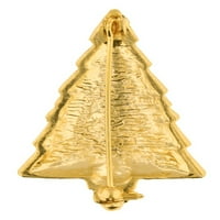 Rhinestone Patriotsko božićno stablo za broš pin