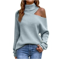 Ženski džemper s dugim rukavima dugim rukavima Grey M