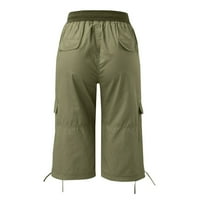 Ženske kratke hlače Dresne ležerne ljetne više džepne pantalone Sportske obrezirane hlače Kombinezoni