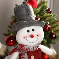 Lingouzi Modni snjegovinski ukrasi Božićne ukrase, jelena uvlačiva lutke, ukrase božićnih drva, božićni