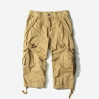 Clearsance YoHome Muški kratke hlače Ljeto više-džepne kratke hlače Ležerne prilike modne labave teretne