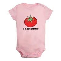 idzn t je za paradajz smiješne romperse za bebe, novorođenče debine bodysuits, novorođenčad za skok,