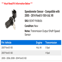 Senzor brzine - kompatibilan sa - Ford E- 4,6L V 2013