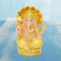 Kolekcionarska Lord Ganesha Figurine Buda Kućni stol Dekorativna skulptura za automatske ploče automatske