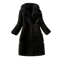 Outfmvch jakne za žene kaput elegantna gusta topla modna gornja odjeća dugačka jakna Ženske vrhove Cardigan