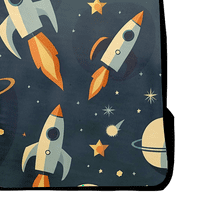 Galaxy planeta raketna ruksaka set ruksaka sa školskom torbom knjigovodbe s ručkom bo i olovkom za dječake