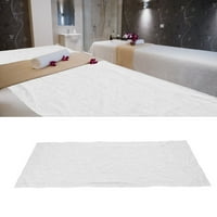 Posteljina za jednokratnu upotrebu masaža Poklopac kreveta Tanka prozračna bijela bijela bijela 170x masaža za krevet za jednokratnu upotrebu za kozmetički salon