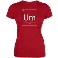 UM periodična tablica crvena juniorska majica - srednja