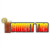 36 Sweet Tea naljepnica za naljepnicu ledena kolica
