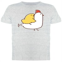 Slatka kokošinja noseći pileći majicu muškarci -image by shutterstock, muško x-veliki