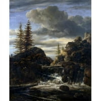 Posteranzi Sal Norveški pejzaž Jacob Isaac Van Ruisdael 9- Poster Print - In