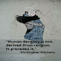 Christopher Hitchens Citat: Ljudska pristojnost od strane ArtsyyCyes