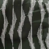 Onuone Georgette viskoza tkanine apstraktne pruge Ikat tkanini otisci dvorišta široko