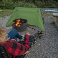 Kamp peći na vjetrobransko staklom vjetrobransko staklo za vanjski roštilj za piknik kampiranje pješačenje