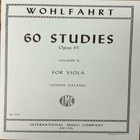 Wohlfahrt Franz Studies op. 45: Volumen - Viola Solo - Joseph Viettle