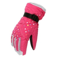 Zimske rukavice, ženske sniježne vjetroverne hladne i baršunaste sportske rukavice