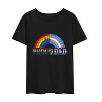 Muška ženska majica za žensku majicu znači gej i lezbijska dužna zastava majica Bisexual Transgender