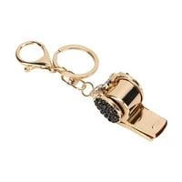 Zvezdani lanac ključa, mali poklon metalni privjesak za privjesak za ruksak za torbicu bijele boje, crna