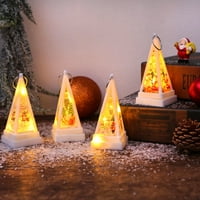 Xinhuadsh božićna noćna svjetlost Svečana Santa Claus Snjegović Lanter Xmas Dekoracija Viseći ukras