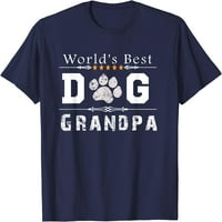 Muška svjetska majica za najbolju psu djed