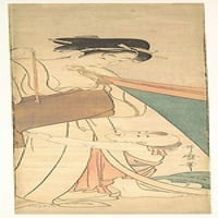 Poster i dječji poster Print Kitagawa Utamaro