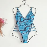Kupaći kostimi za žene, ženski kupaći kostimi kupaći kostimi za plažu odjeća za kupanje plavo m