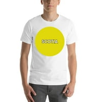 2xl žuta tačka sktorijska majica s kratkim rukavima po nedefiniranim poklonima