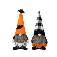 Halloween Plish Gnome, ručno rađen švedski Tonte ELF ukrasi skandinavske Nisse Tomte plišani gnomi za