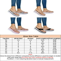 Žene Ležerne prilike sandale za letnje sandale za oblaganje za vanjsku unutrašnjost
