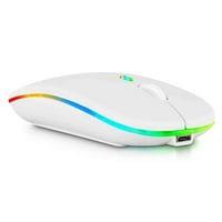 2.4GHz i Bluetooth miš, punjivi bežični miš za LG G Pad 10. Bluetooth bežični miš za laptop MAC računarsku