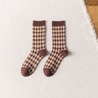FVWitlyh Zimske čarape za muškarce Ženske zimske čarape Jesen i zimske čarape za zgusnule su zadebljane