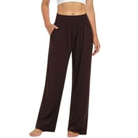 Loose Duksetnice Žene Ležerne prilike sa širokim nogama Ugodne hlače Yoga Duksevi za jogu Comfy visokog