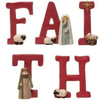 5 set, smola Faith slova sa Svetim porodicom i ovcama